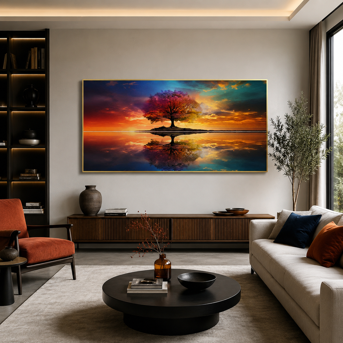 Colourful Landscape Wall Art
