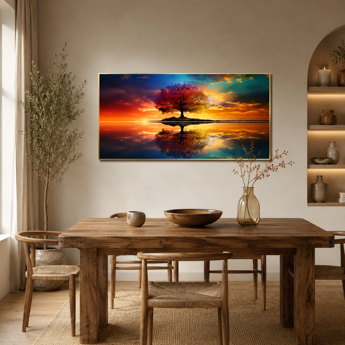 Colourful Landscape Wall Art