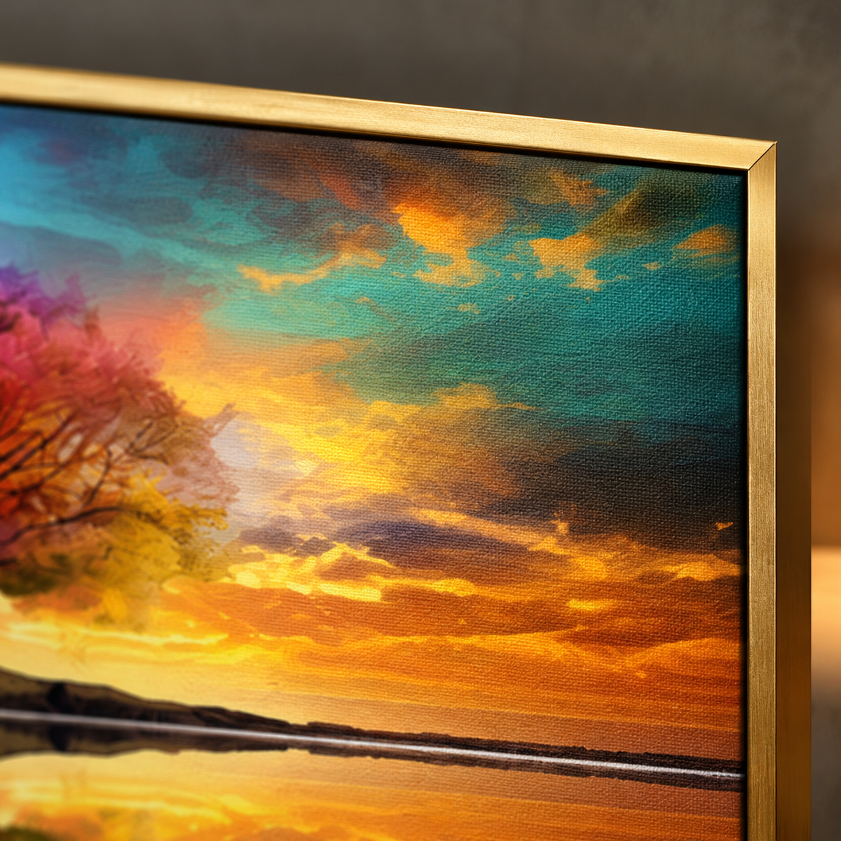 Colourful Landscape Wall Art