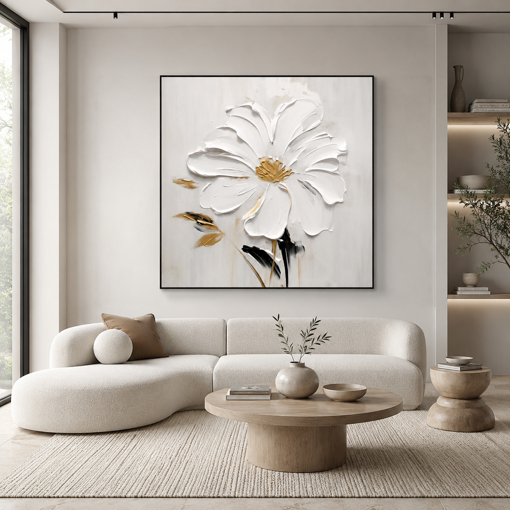 Pure White Bloom — Nature's Quiet Moment