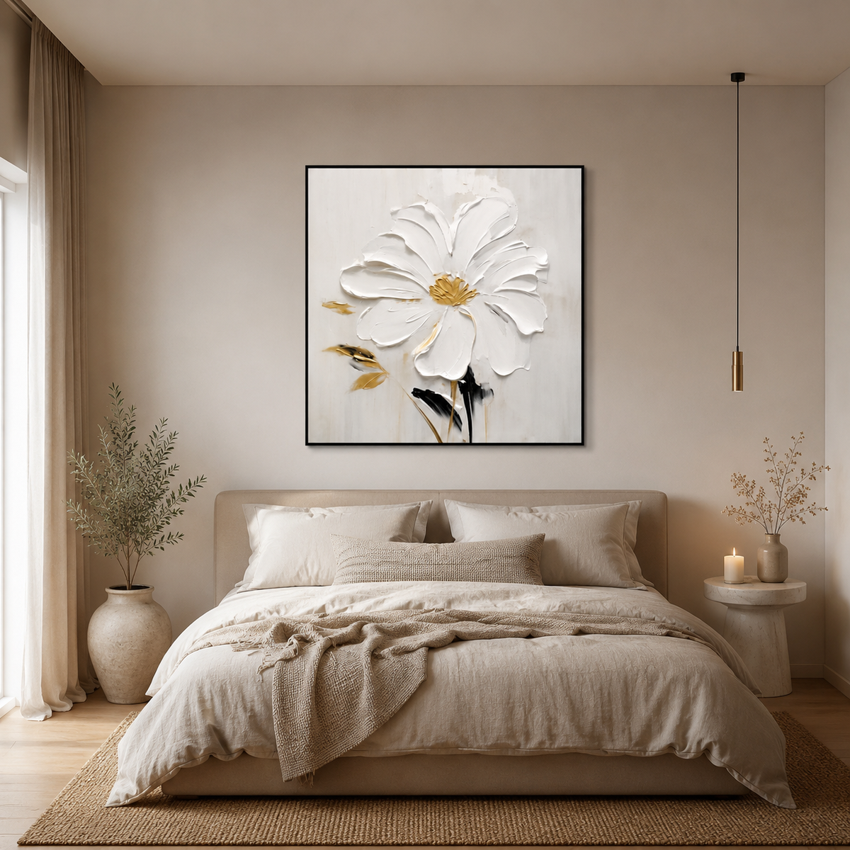 Pure White Bloom — Nature's Quiet Moment