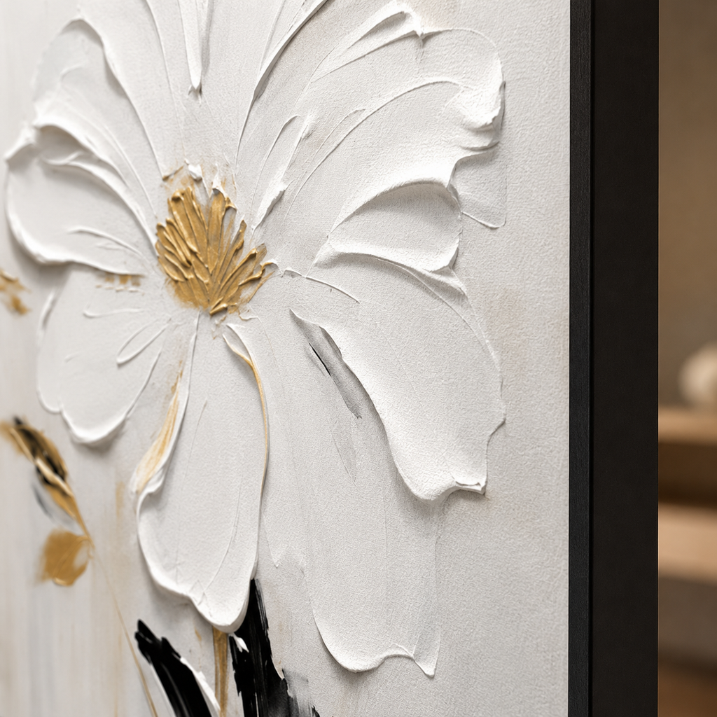Pure White Bloom — Nature's Quiet Moment