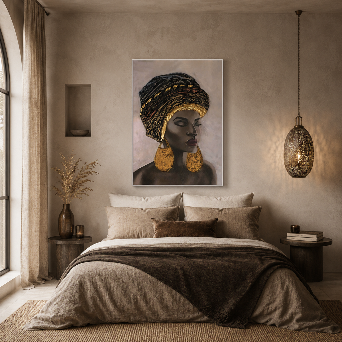 Golden Earrings — A Portrait of Quiet Strength
