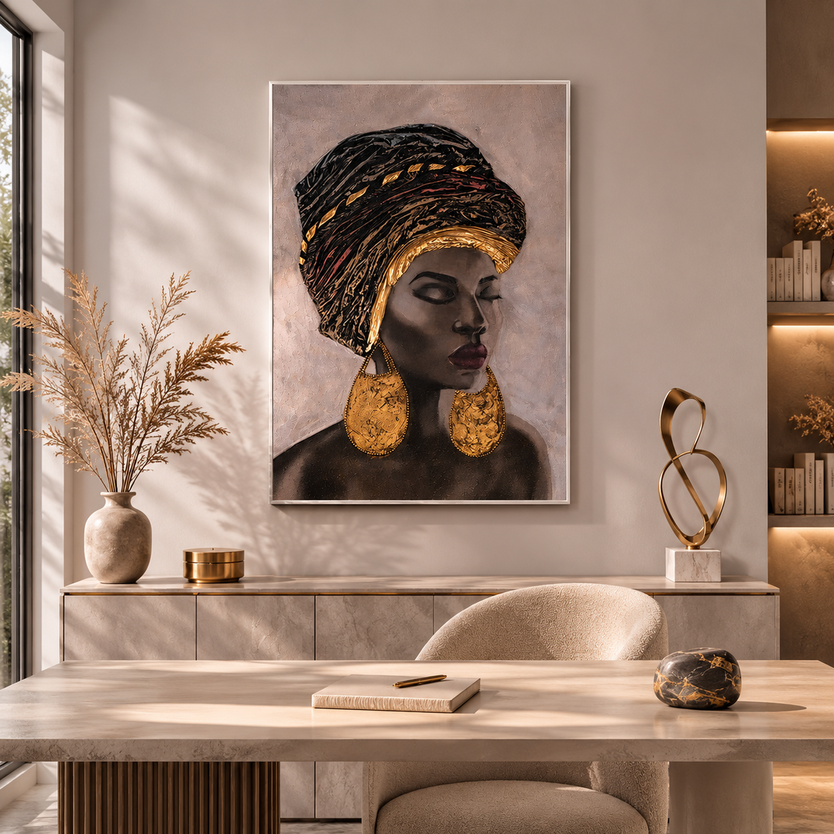 Golden Earrings — A Portrait of Quiet Strength
