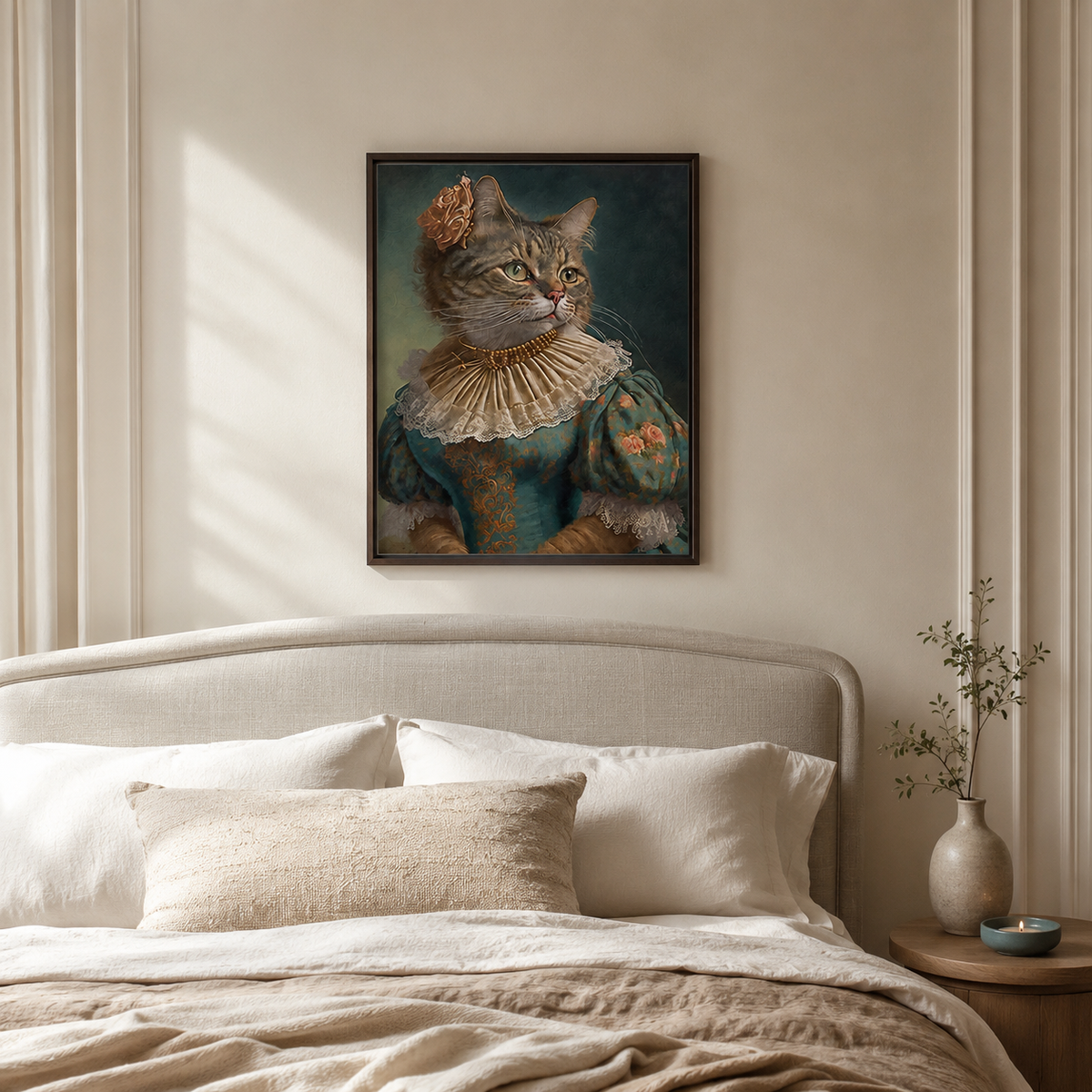 The Distinguished Cat — A Portrait in Dress