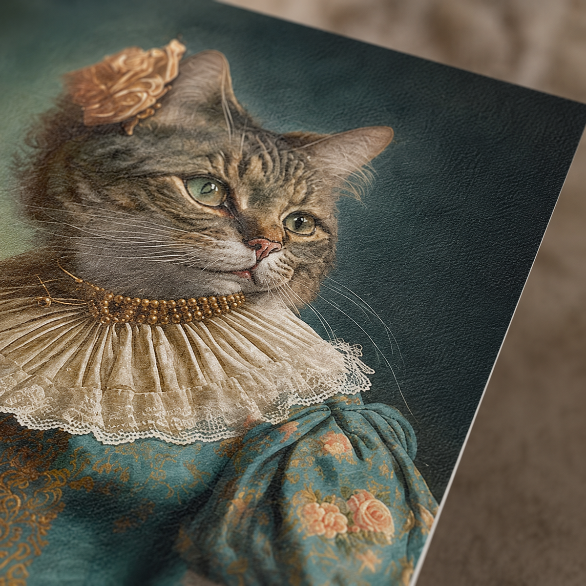The Distinguished Cat — A Portrait in Dress