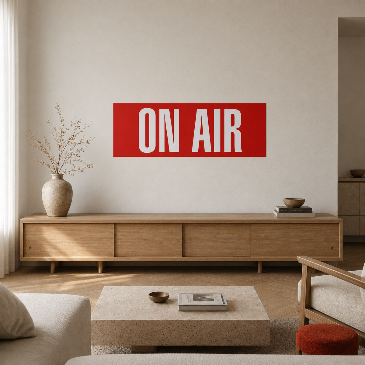 On Air — Retro Lightbox Sign