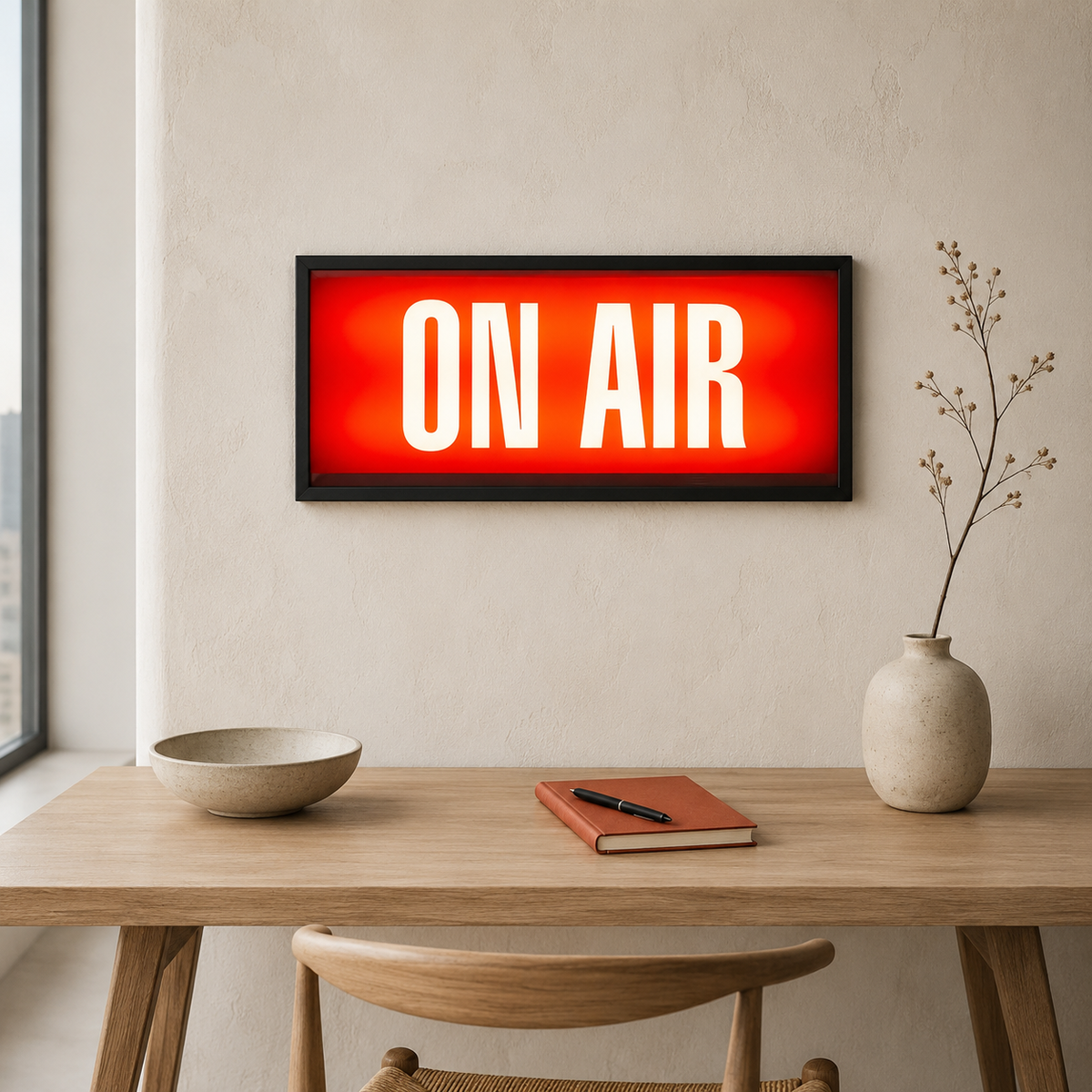 On Air — Retro Lightbox Sign