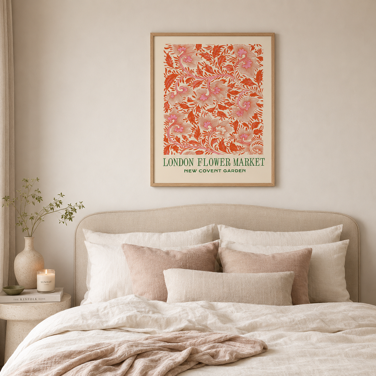 New Covent Garden — London Flower Market Print