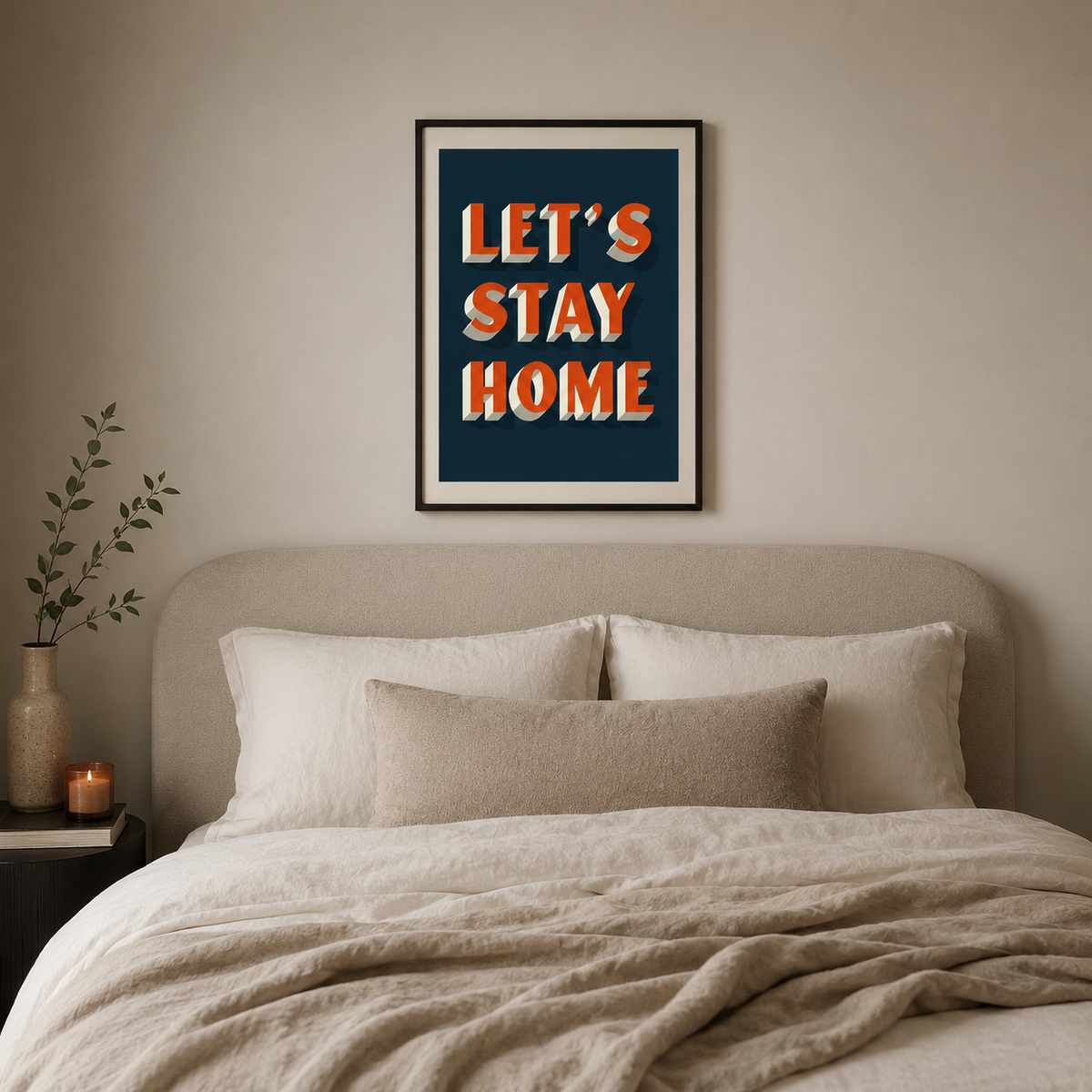 Let's Stay Home — An Orange Homage
