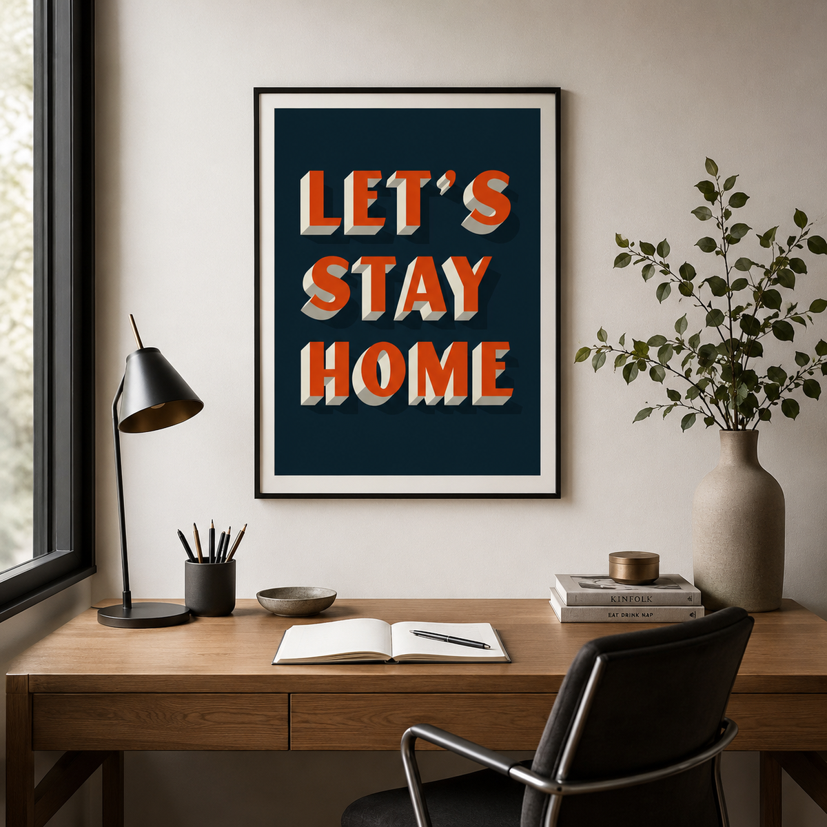 Let's Stay Home — An Orange Homage