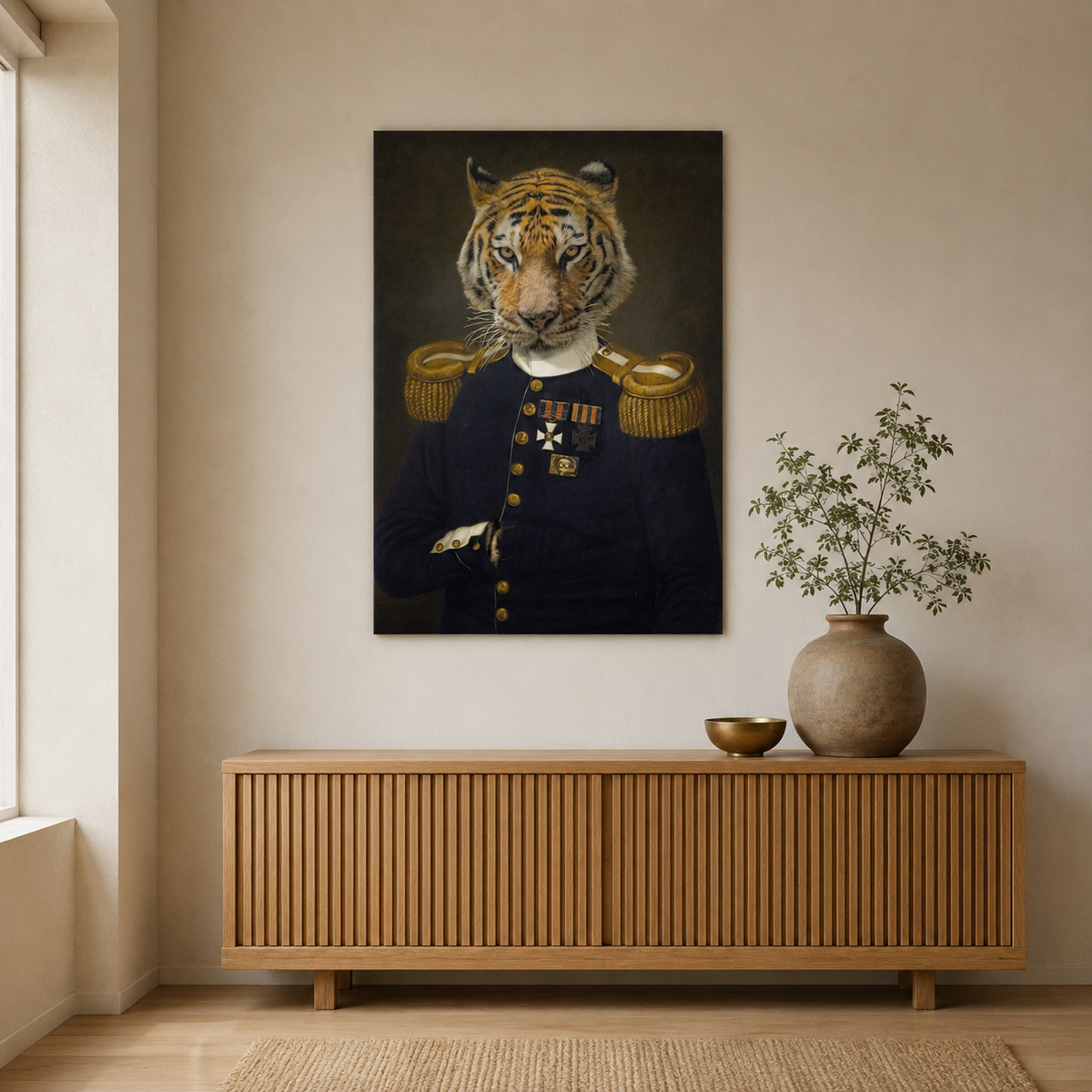 The Renaissance Tiger — A Royal Portrait