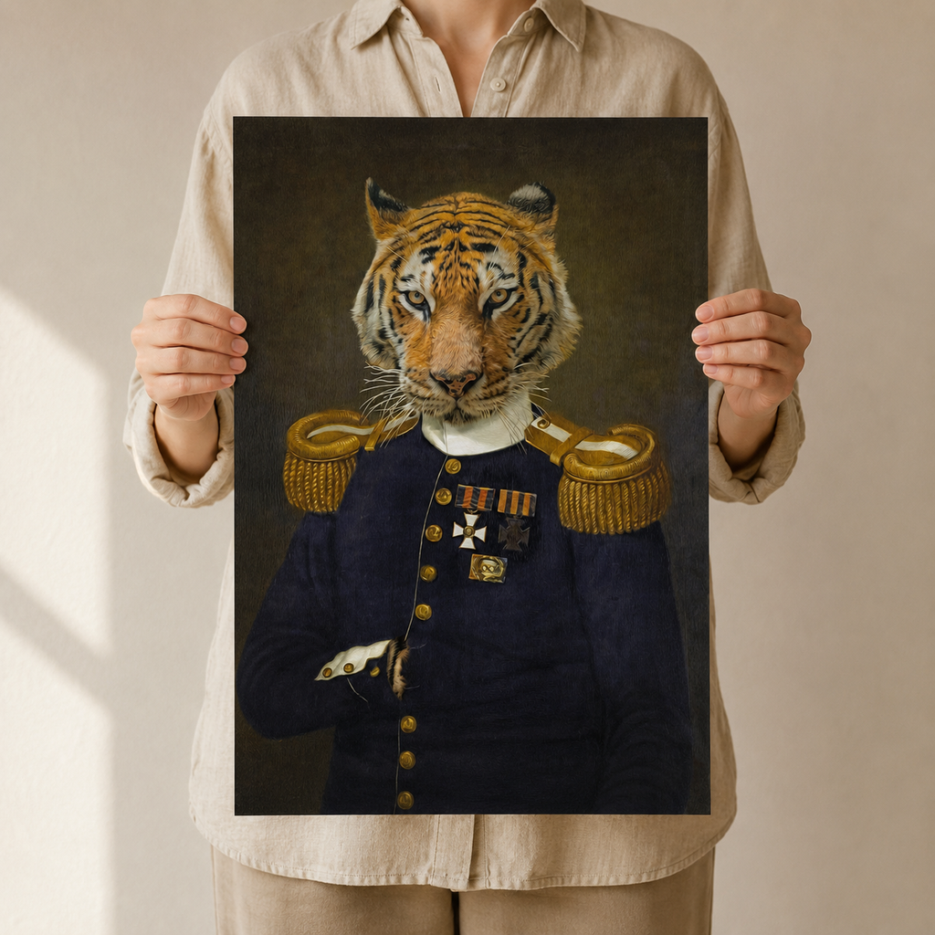 The Renaissance Tiger — A Royal Portrait