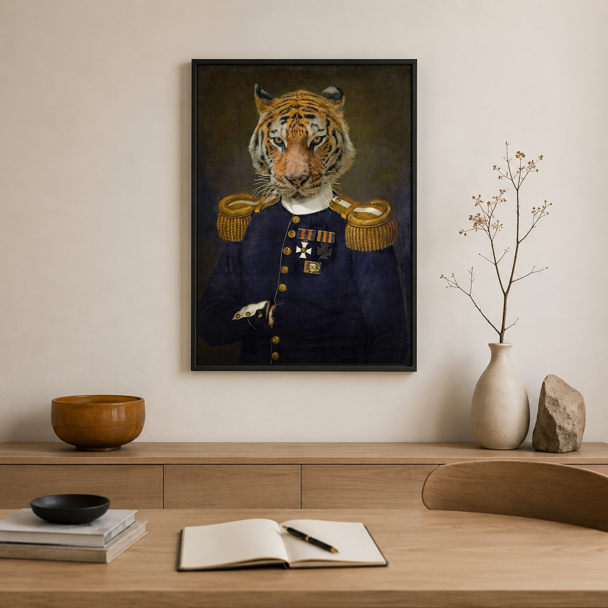 The Renaissance Tiger — A Royal Portrait