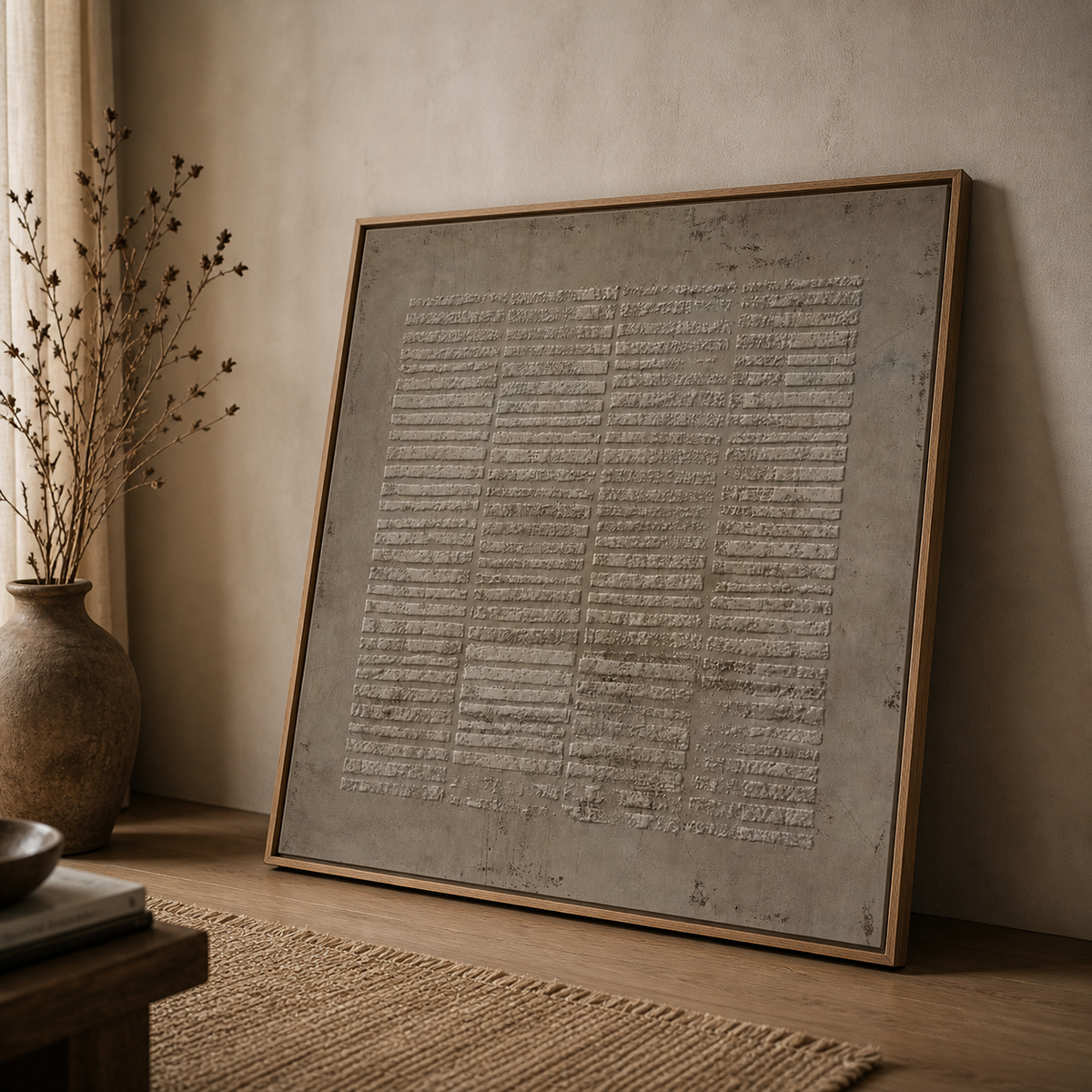 Earthy Abstract Wall Art